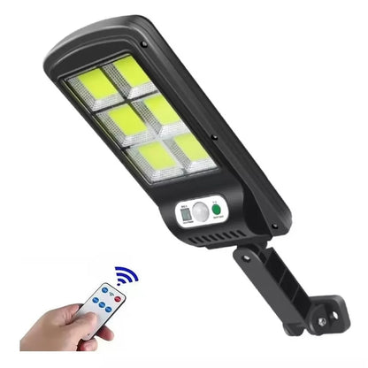 LAMPARA FOCO SOLAR CON CONTROL