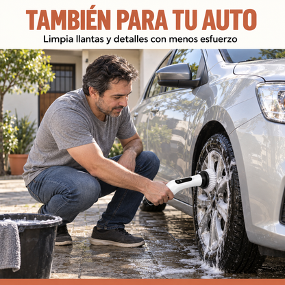 LimpiaMAX™  Cepillo Eléctrico Recargable 9 En 1 | Limpia Sin Esfuerzo