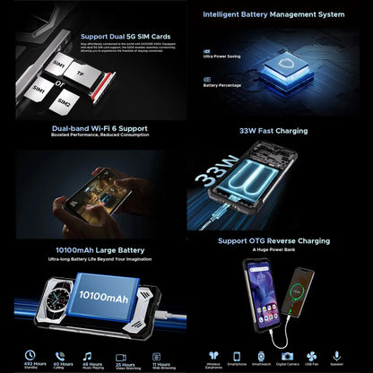 Smartphone Doogee S200 Con Doble Sim 256 Gb De Almacenamiento 32 Gb De Ram