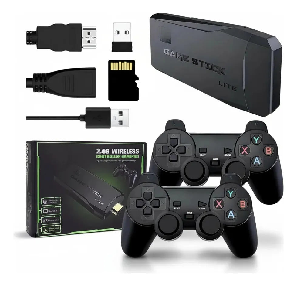 Game Stick 4k Lite Ultra Hd Consola Retro Videojuegos