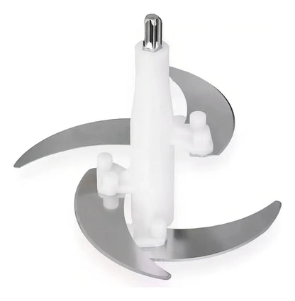 Picadora Electrica Multiuso Procesador Triturador Fácil Uso - Plateado Y Negro