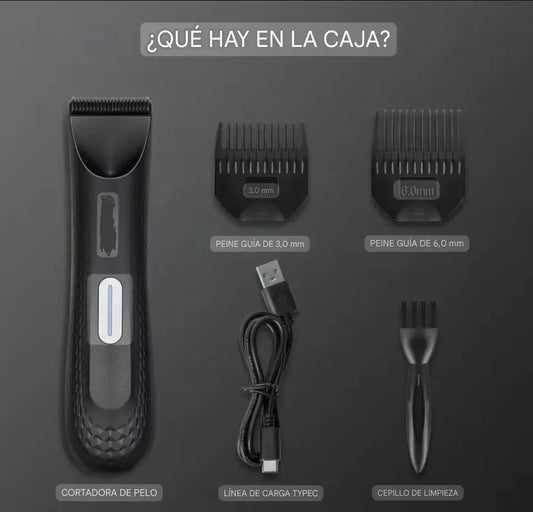 Depiladora Corporal Intima Impermeable Led Premium