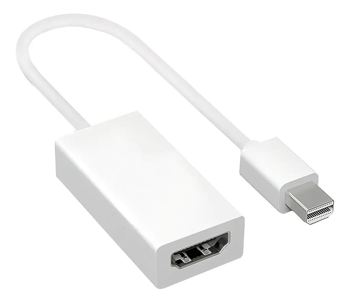 Adaptador Mini Displayport Thunderbolt Hdmi Para Apple Color Blanco