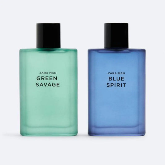 Perfumes Zara Blue Spirit Y Green Savage Eau De Toilette 100ml