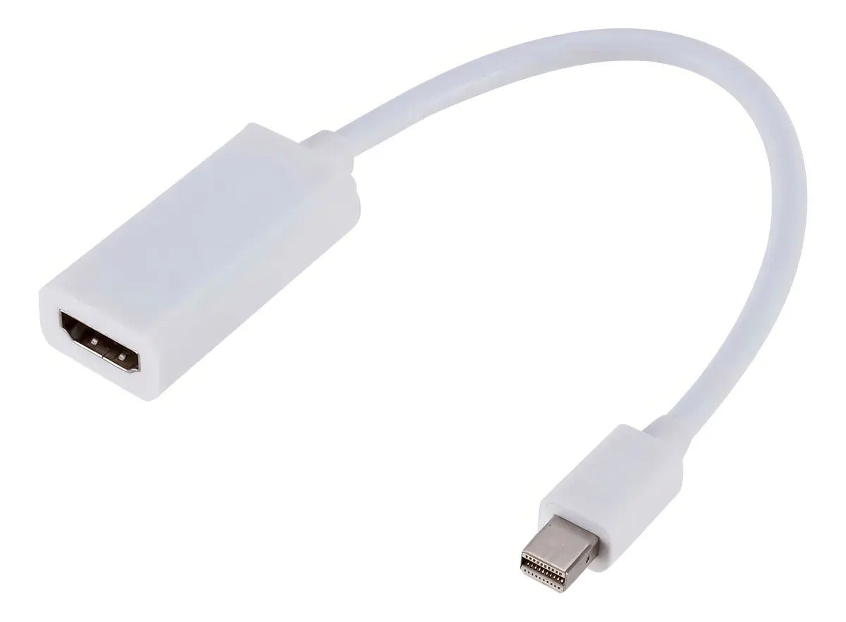 Adaptador Mini Displayport Thunderbolt Hdmi Para Apple Color Blanco
