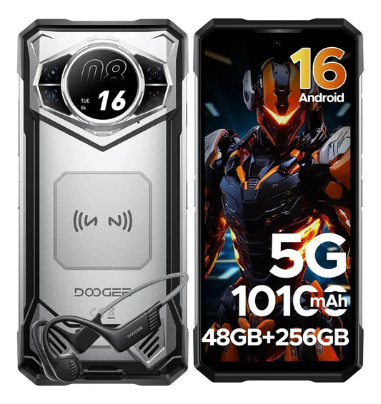 Doogee S200 5g 48gb Ram 256gb Rom Plateado