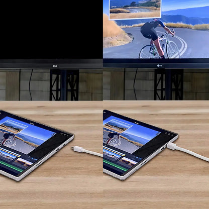 Adaptador Mini Displayport Thunderbolt Hdmi Para Apple Color Blanco