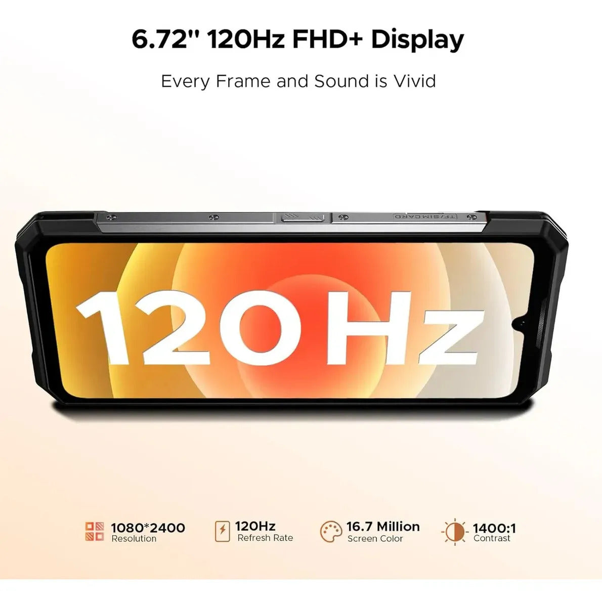 Doogee S200 5g 48gb Ram 256gb Rom Plateado