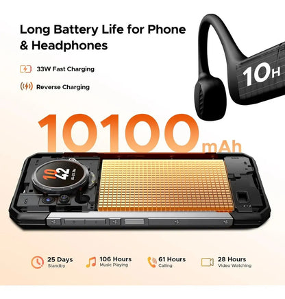 Doogee S200 5g 48gb Ram 256gb Rom Plateado